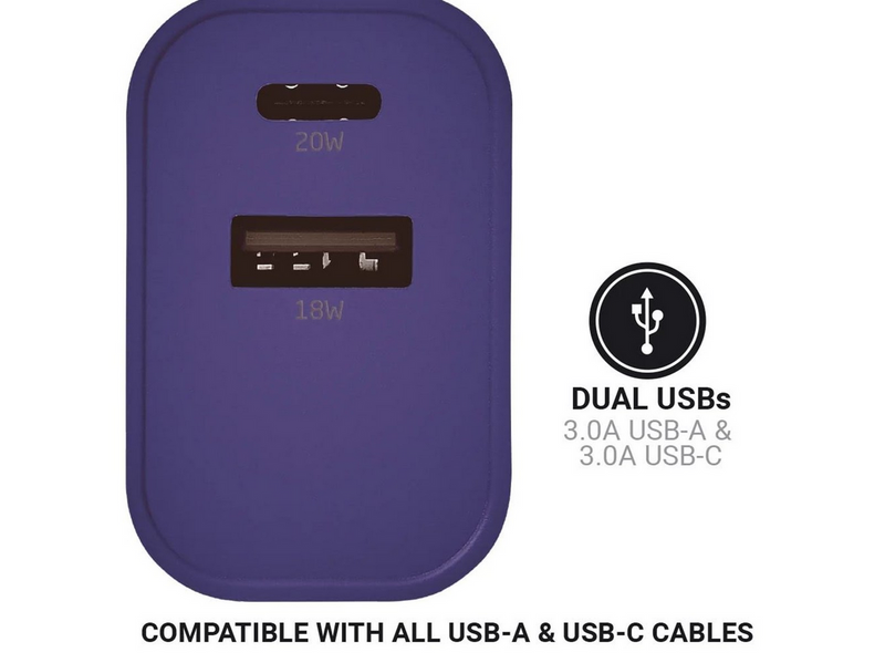 Go Travel Weltweiter USB-A & USB-C Charger +