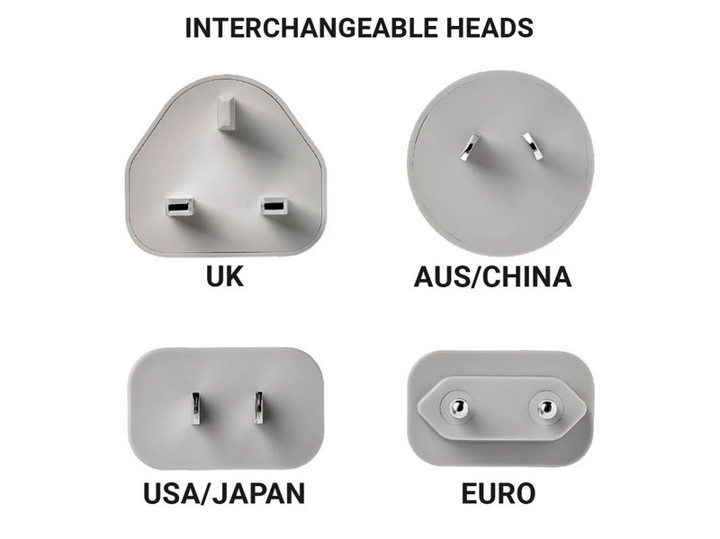 Go Travel Weltweiter USB-A & USB-C Charger +