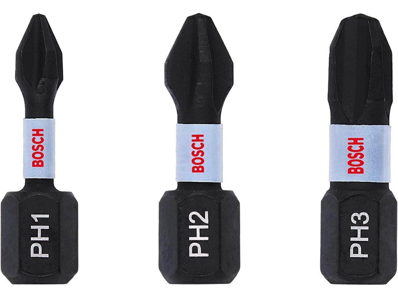 Bosch Impact Control Screwdriver Bits PH Set 25 mm