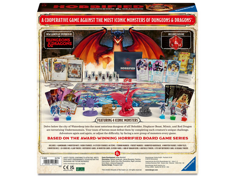 Ravensburger Horrified: Dungeons & Dragons (Englisch)