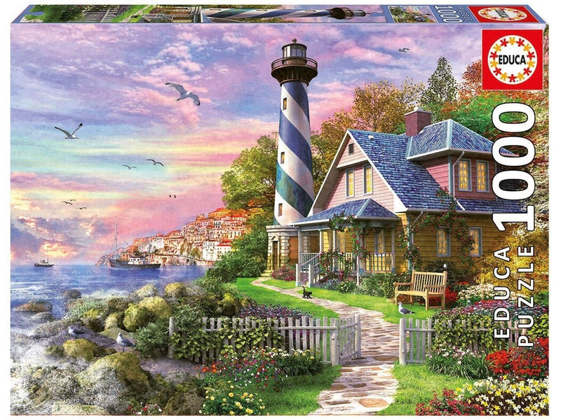 Educa Puzzle Lighthouse at Rock Bay1000 Pieces