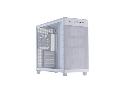ASUS Prime AP303 TG White - Gehäuse - Miditower - Weiß