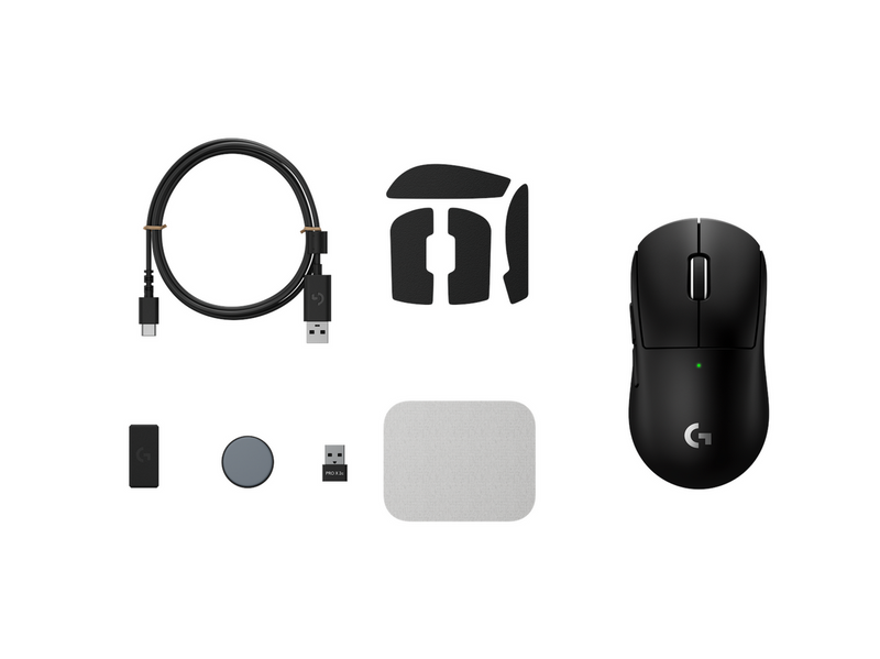 Logitech G PRO X SUPERLIGHT 2c (Compact) - Gaming Maus (Schwarz)