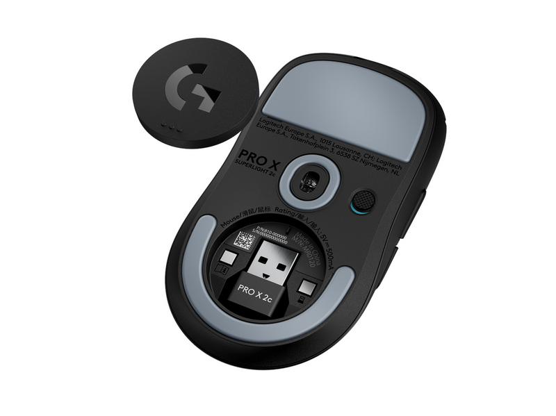 Logitech G PRO X SUPERLIGHT 2c (Compact) - Gaming Maus (Schwarz)