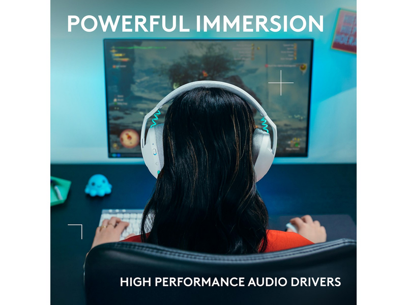 Logitech G321 Wireless Gaming Headset - Weiß
