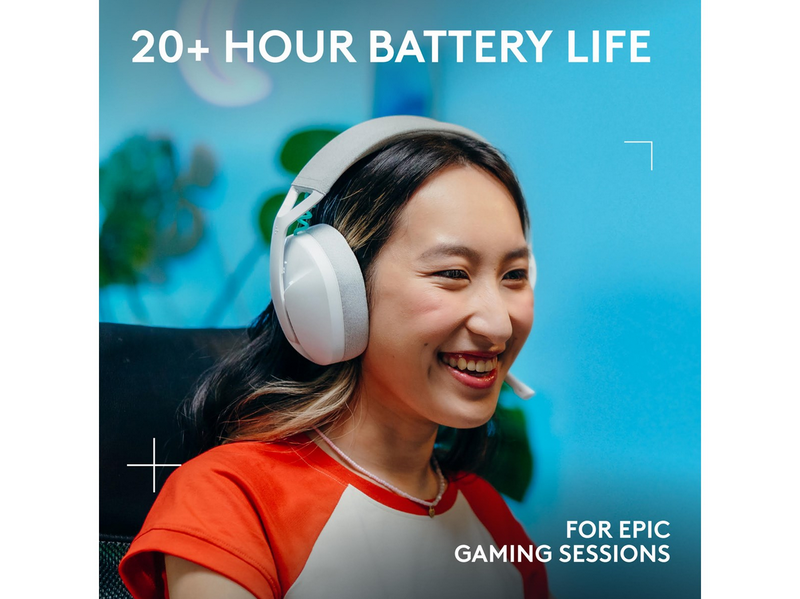 Logitech G321 Wireless Gaming Headset - Weiß