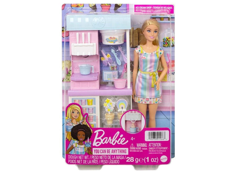 Barbie Ice Cream Shopkeeper Playset
