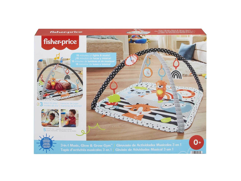 Fisher Price 3-in-1 Music Glow and Grow Gym
