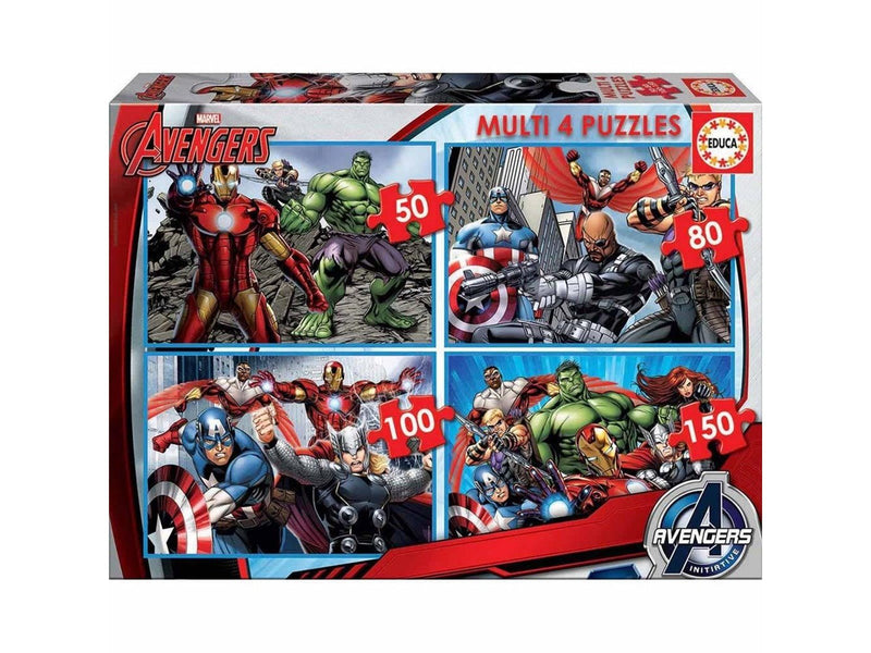 Educa Multi 4 Avengers 50-150
