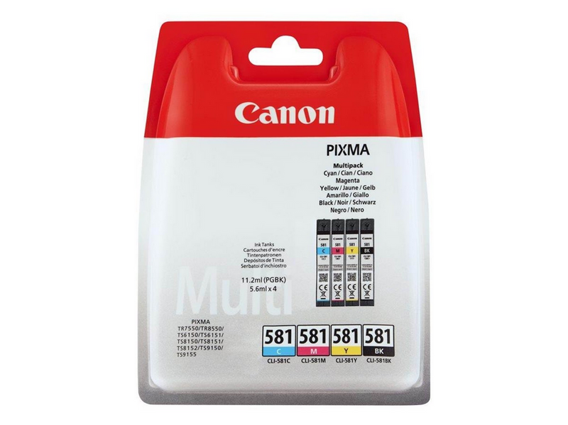 Canon CLI-581 / 2103C006 BK/C/M/Y Multi Pack