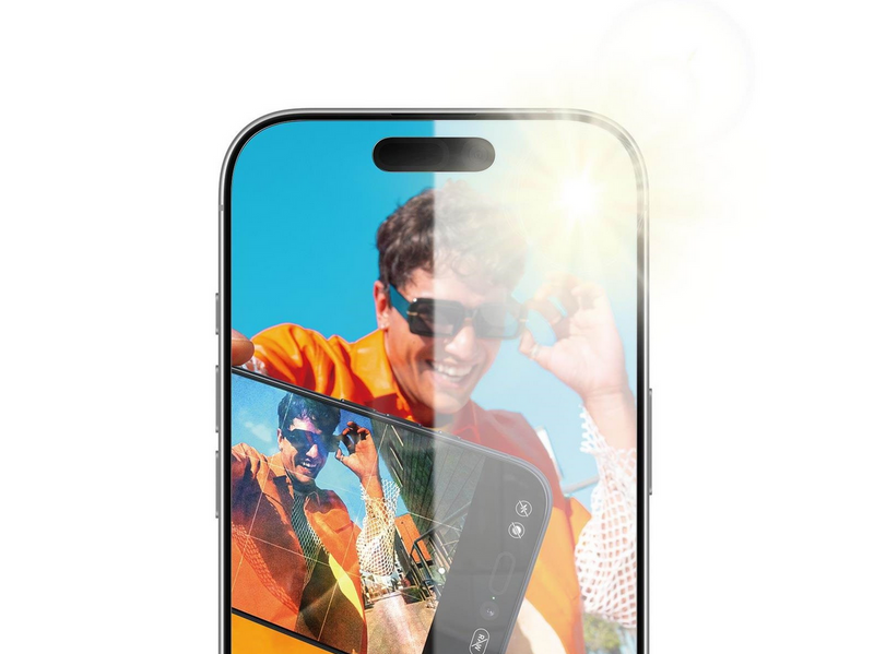 PanzerGlass Anti-Reflective Armor Screen Protector iPhone 17 | iPhone 16 Pro w. EasyAligner