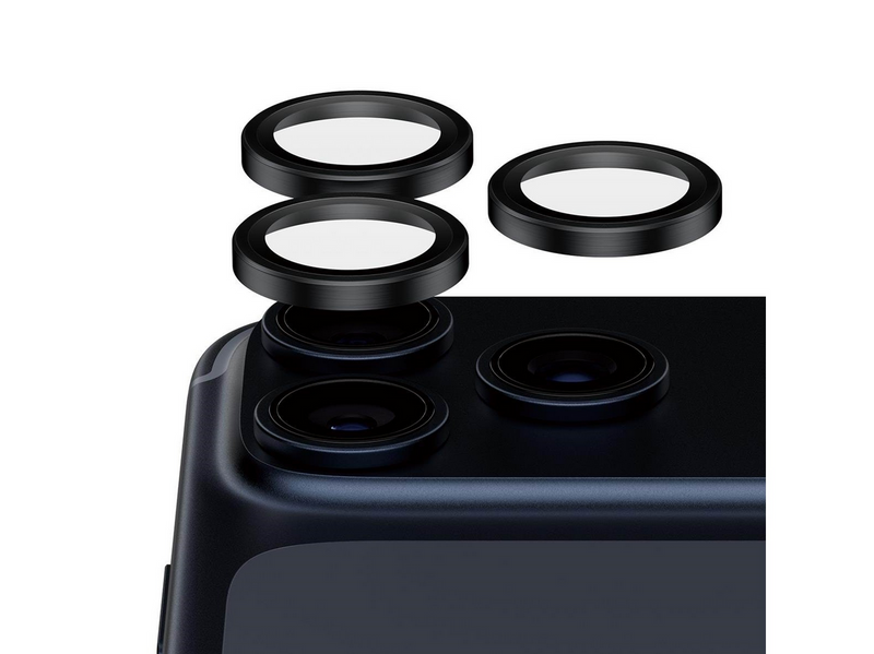 PanzerGlass Hoops® Ceramic II Camera Lens Protector iPhone 17 Pro | iPhone 17 Pro Max | iPhone 16 Pro | 16 Pro Max