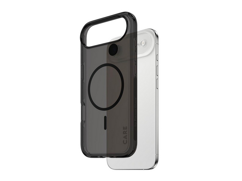 CARE by PanzerGlass Flagship Case Urban Explorer Smokey w. Black MagSafe iPhone Air