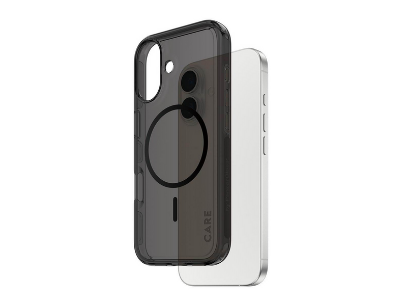 CARE by PanzerGlass Flagship Case Urban Explorer Smokey w. Black MagSafe iPhone 17
