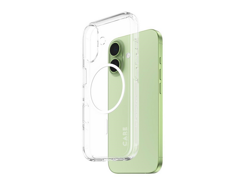 CARE by PanzerGlass Flagship Case Transparent Urban Explorer w. White MagSafe iPhone 17