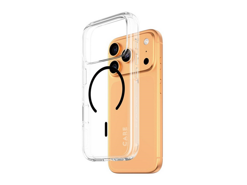 CARE by PanzerGlass Flagship Case Transparent Urban Explorer w. Black MagSafe iPhone 17 Pro