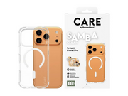 CARE by PanzerGlass Fashionable Case Samba Transparent w. White MagSafe iPhone 17 Pro