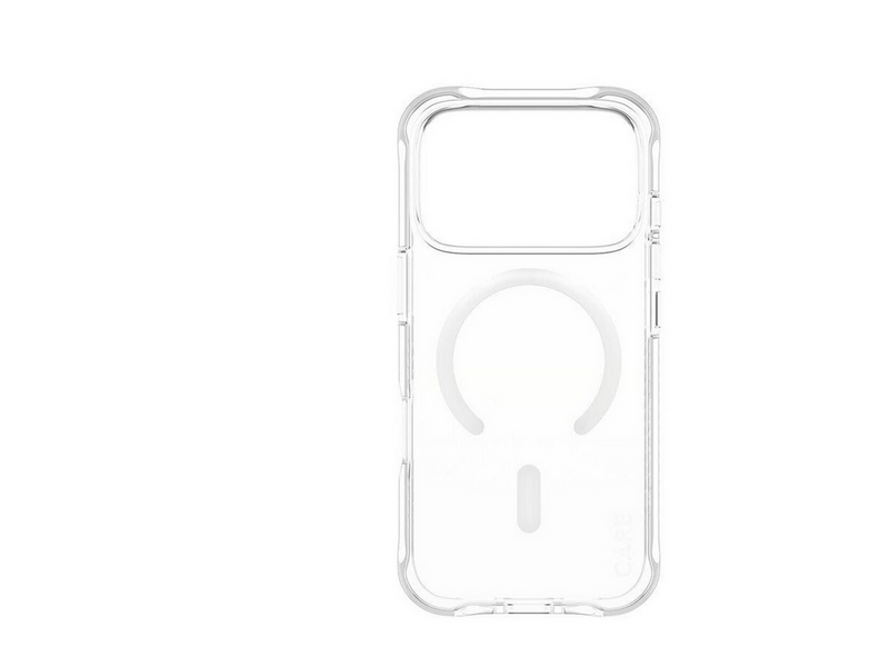CARE by PanzerGlass Fashionable Case Samba Transparent w. White MagSafe iPhone 17 Pro