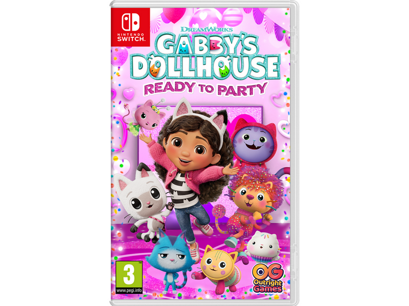 Gabby's Dollhouse: Ready to Party - Nintendo Switch - Abenteuer - PEGI 3