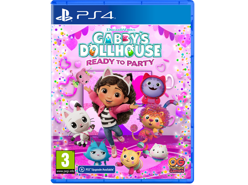 Gabby's Dollhouse: Ready to Party - Sony PlayStation 4 - Abenteuer - PEGI 3
