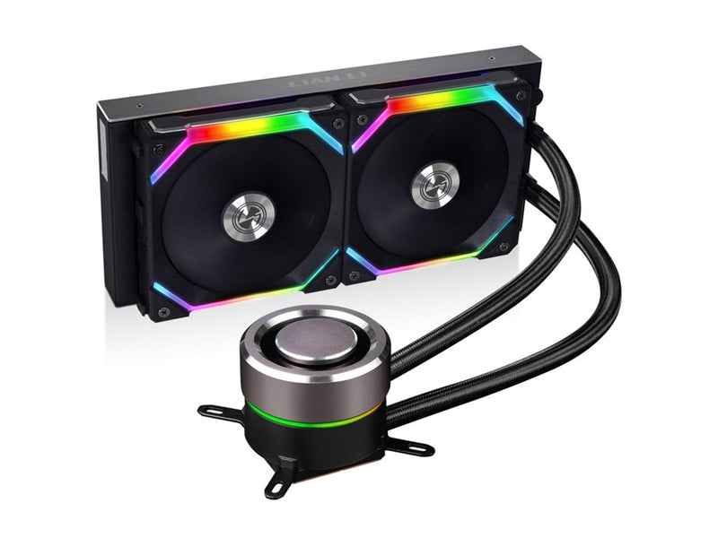 Lian Li GALAHAD AIO 240 SL RGB V2 - Black - CPU-Wasserkühlung - Max 32 dBA
