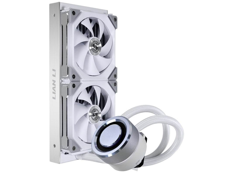 Lian Li GALAHAD AIO 240 SL RGB V2 - White - CPU-Wasserkühlung - Max 32 dBA