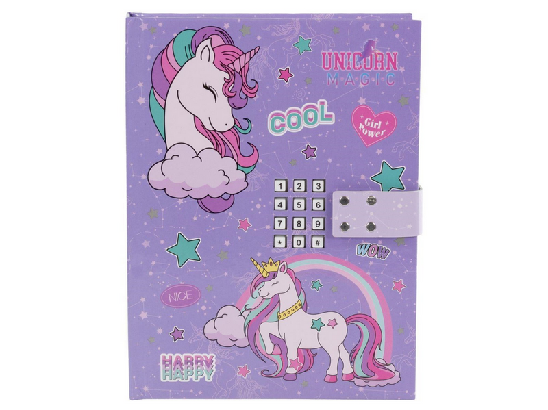 Tinka DIARY WITH CODE UNICORN