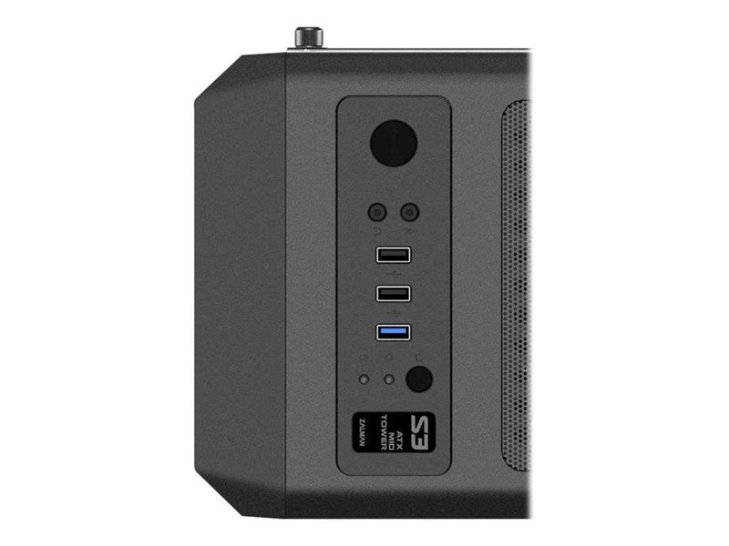 Zalman S3 - Gehäuse - Miditower - Schwarz