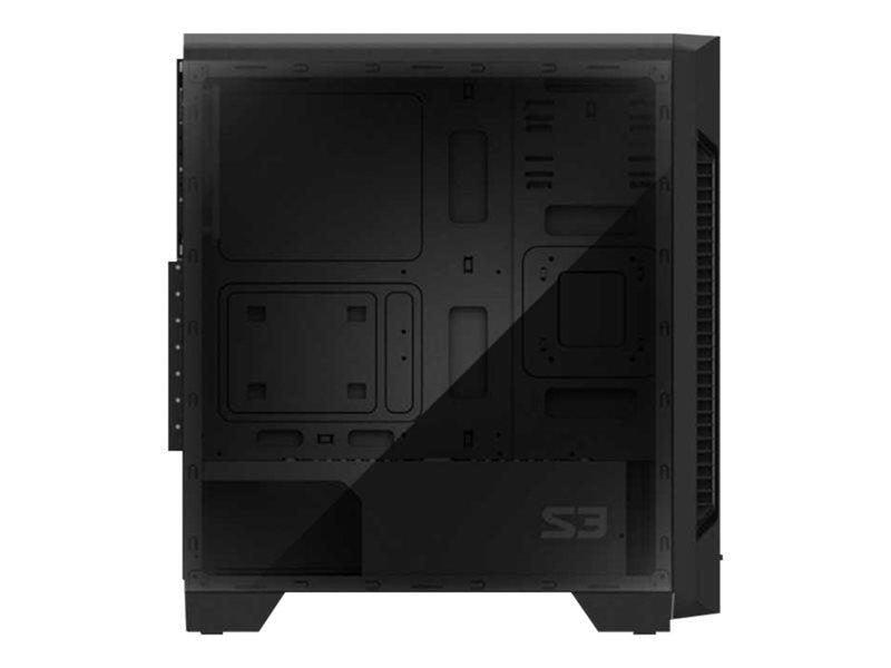 Zalman S3 - Gehäuse - Miditower - Schwarz