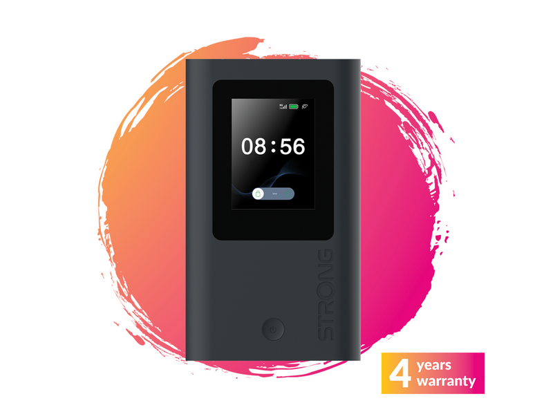 Strong 5G Portable Router - WiFi 6 - 6 Hour Battery life