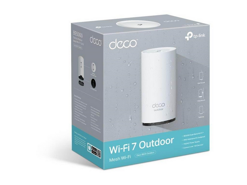 TP-Link Deco BE25-Outdoor V1 - Mesh router 802.11a/b/g/n/ac/ax/be (Wi-Fi 7)