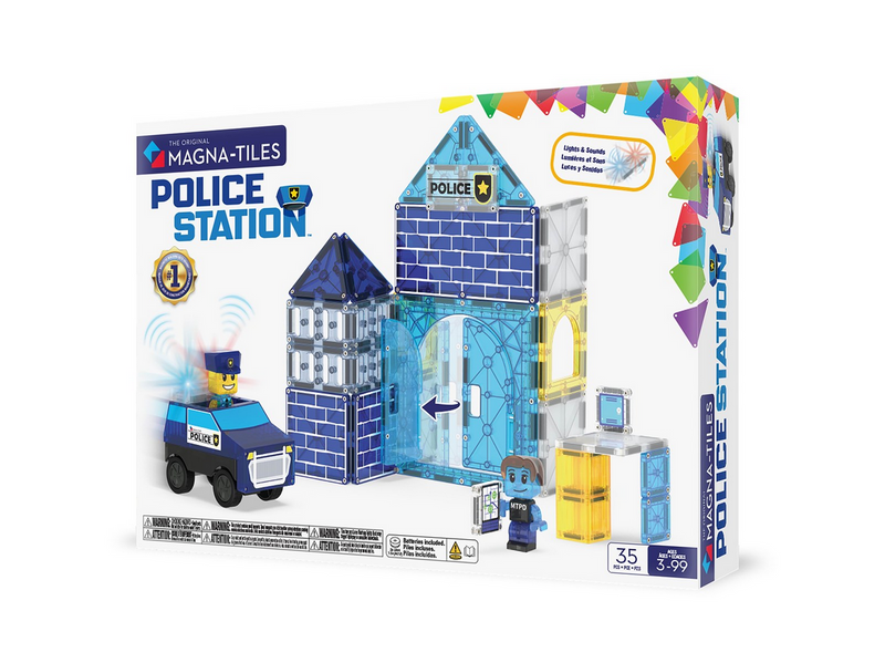 Magna-Tiles Police Station 35 pcs