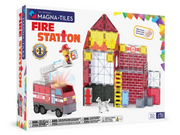 Magna-Tiles Fire Station