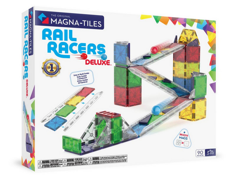 Magna-Tiles Rail Racer 90 pcs
