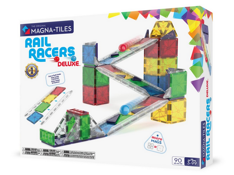Magna-Tiles Rail Racer 90 pcs