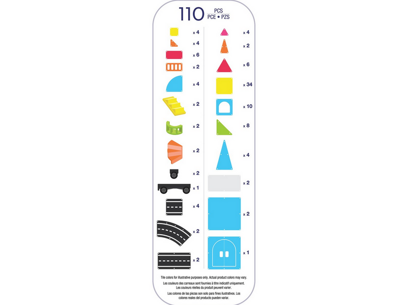 Magna-Tiles City Center 110 pcs