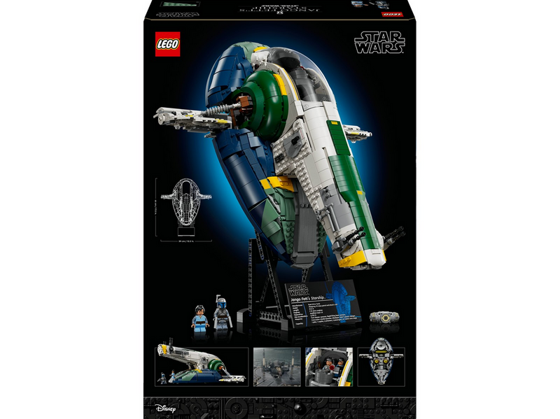 LEGO Star Wars 75409 Jango Fetts Sternenschiff der Firespray-Klasse