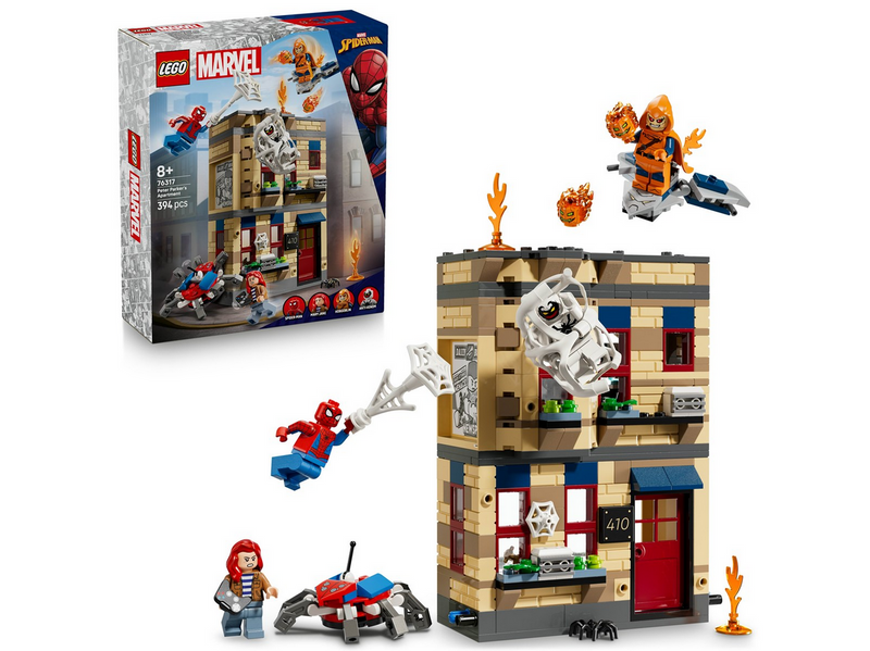 LEGO Super Heroes Marvel 76317 Peter Parkers Wohnung