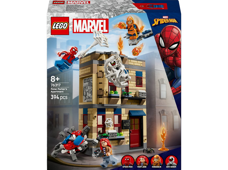 LEGO Super Heroes Marvel 76317 Peter Parkers Wohnung
