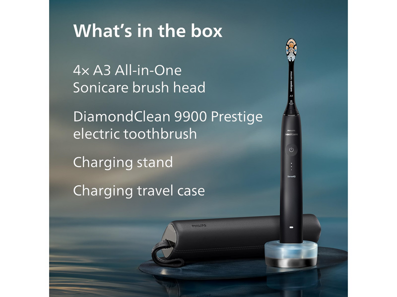 Philips Elektrische Zahnbürste Sonicare DiamondClean Prestige 9900 HX9992/45