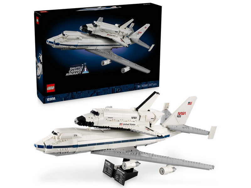 LEGO Icons 10360 Spaceshuttle-Transport-Jumbo