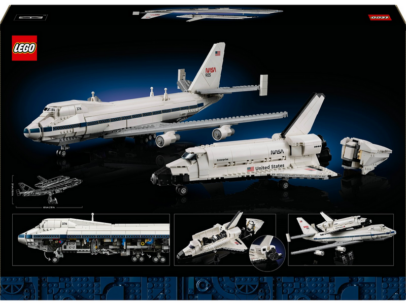 LEGO Icons 10360 Spaceshuttle-Transport-Jumbo