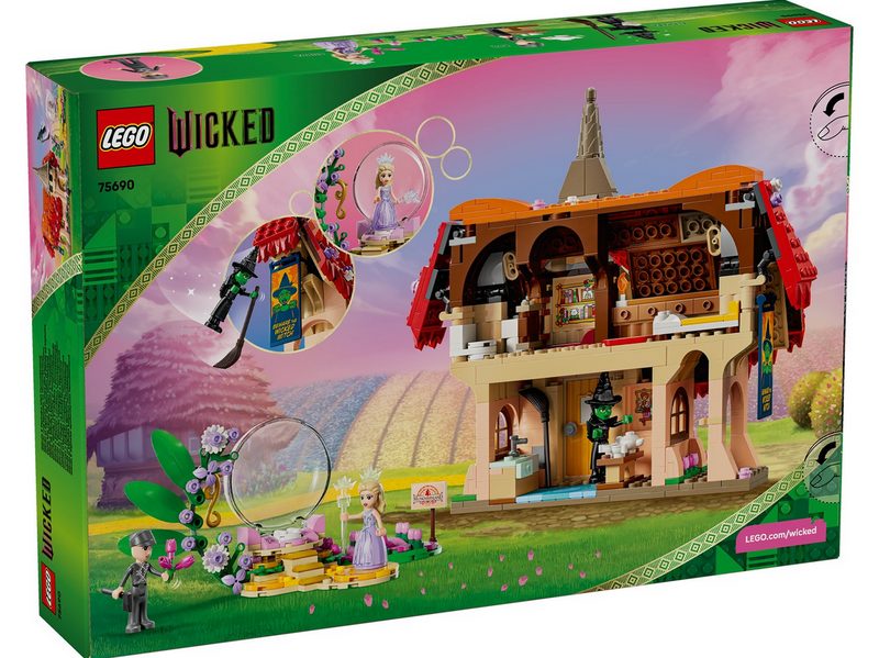 LEGO Wicked 75690 Glinda und Elphaba im Munchkinland