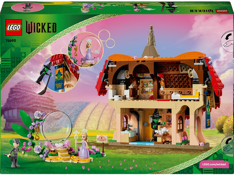 LEGO Wicked 75690 Glinda und Elphaba im Munchkinland