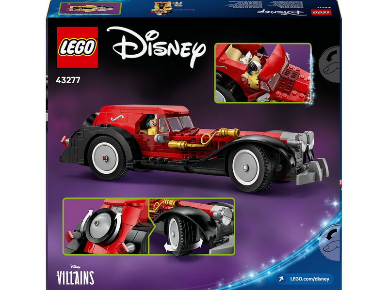 LEGO Disney 43277 Cruella de Vils Auto