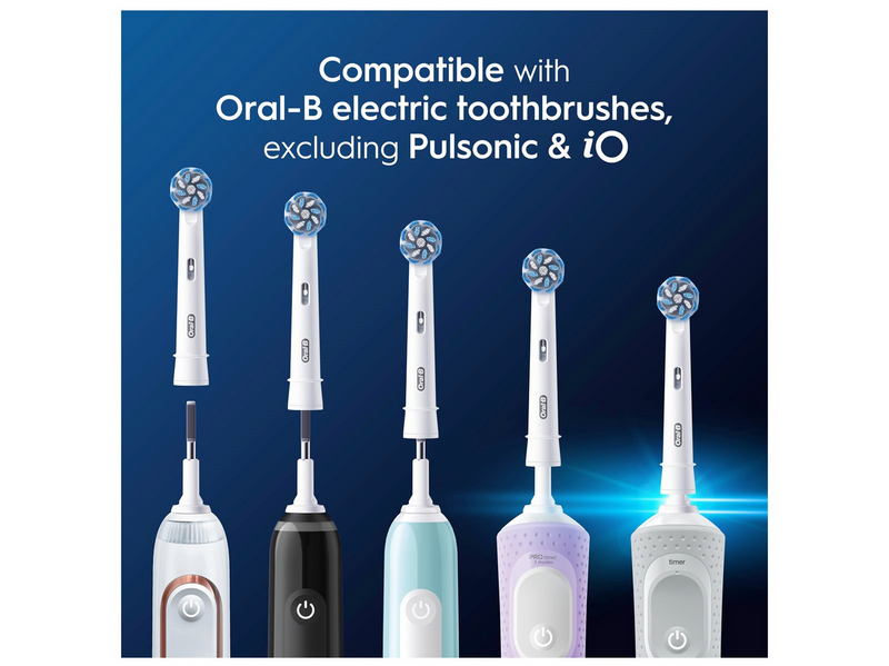 Oral-B Bürstenköpfe Sensitive Clean & Care 8 pcs