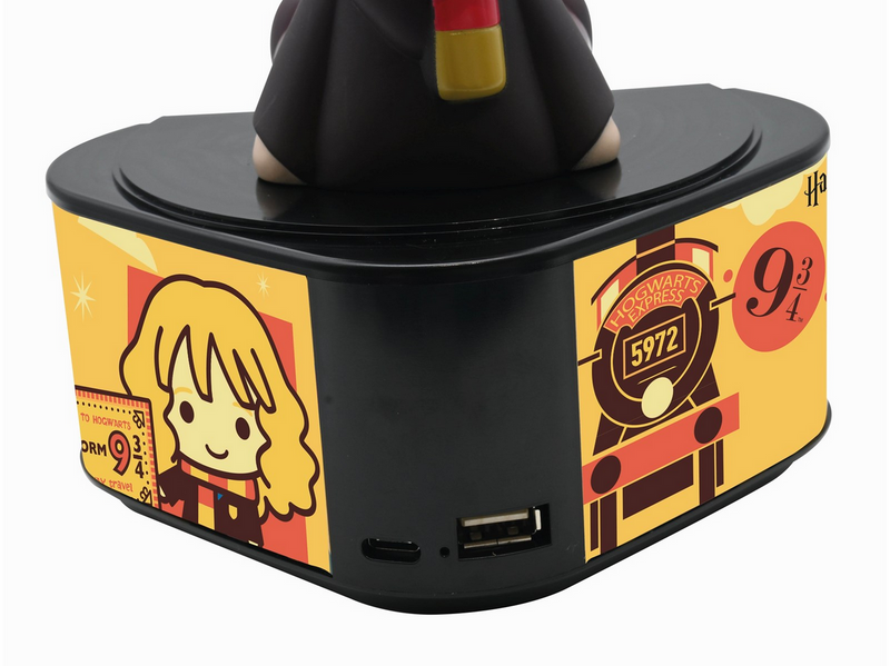 Harry Potter Bluetooth speaker with a figurine