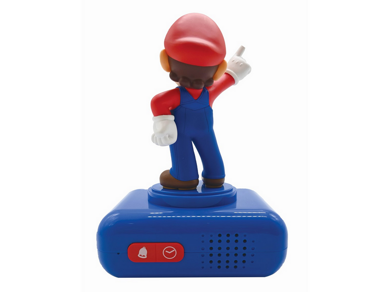Mario Digital Alarm Clock with 3D Super Figure Lights and Sounds