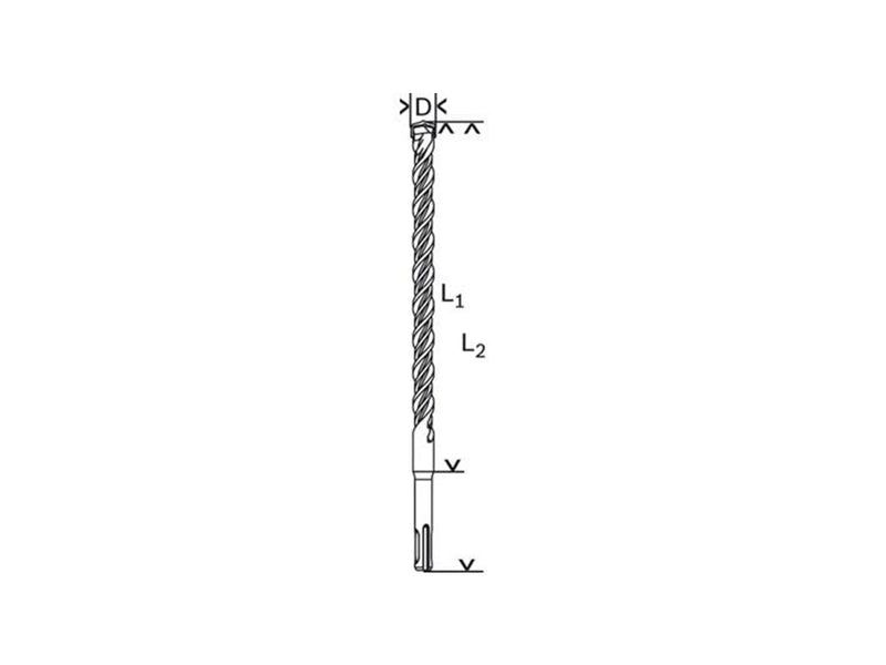 Bosch SDS-Plus-5 Masonry Drill Bit 7 x 315 mm