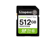 Kingston Canvas Select Plus Gen3 SDXC - 150MB/s - 512GB